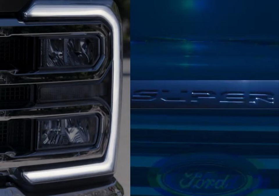 圖／新改款Super Duty車系將採用與自家新款F-1500類似的風格呈現，其中大尺寸進氣水箱護罩、搭配粗獷的鍍鉻飾件，展現出強大的動感。