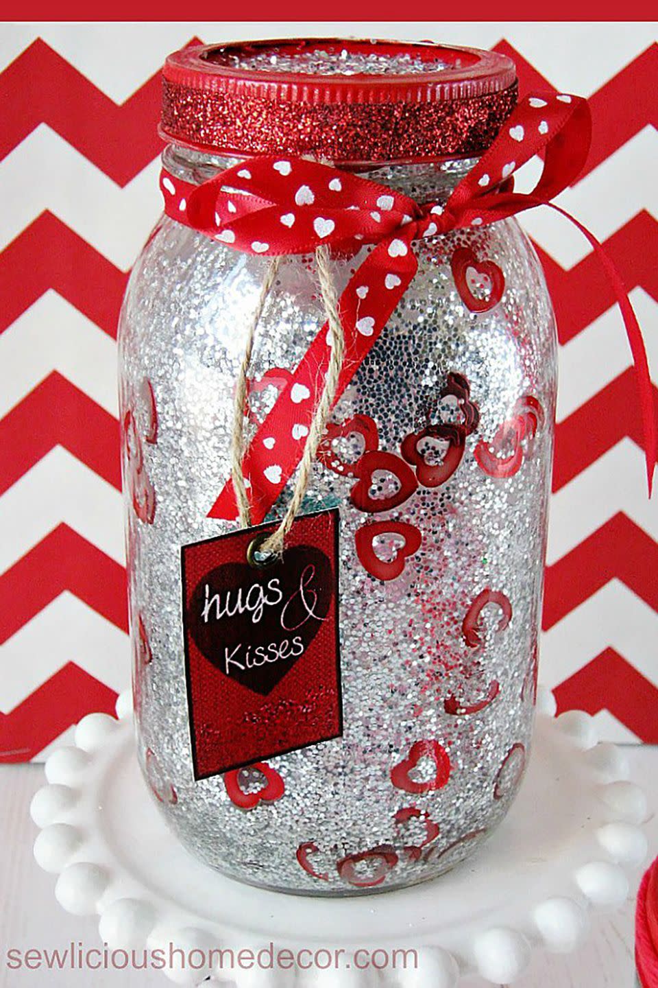 Confetti Mason Jar