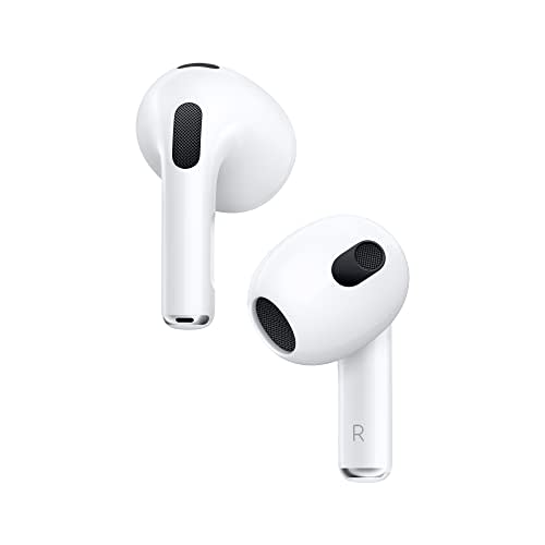 Apple AirPods (3rd Generation) Wireless Earbuds with MagSafe Charging Case. Spatial Audio, Swea…