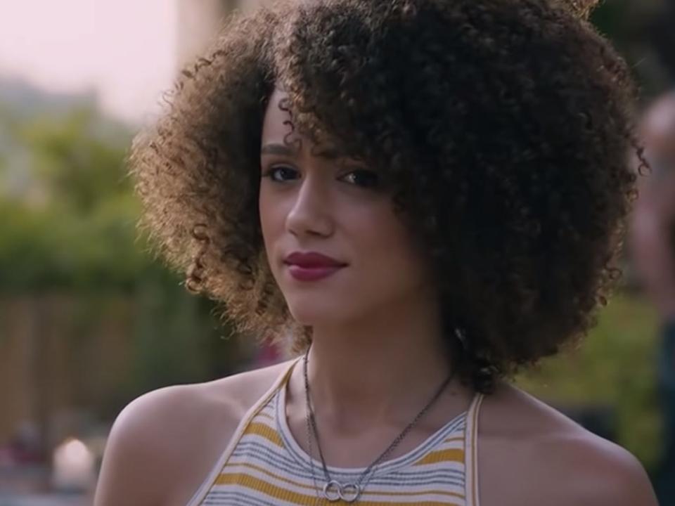 Nathalie Emmanuel as Ramsey in "The Fate of the Furious."