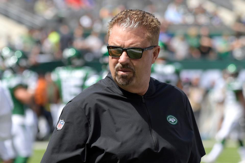 FILE - In this Sept. 8, 2019, file photo, New York Jets defensive coordinator Gregg Williams looks on before an NFL football game against the Buffalo Bills, in East Rutherford, N.J. 
(Photo: Bill Kostroun, AP)