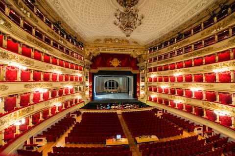 Inside La Scala - Credit: GETTY