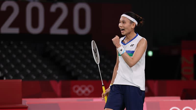 東京奧運中華羽球代表隊選手戴資穎。（圖／體育署提供）