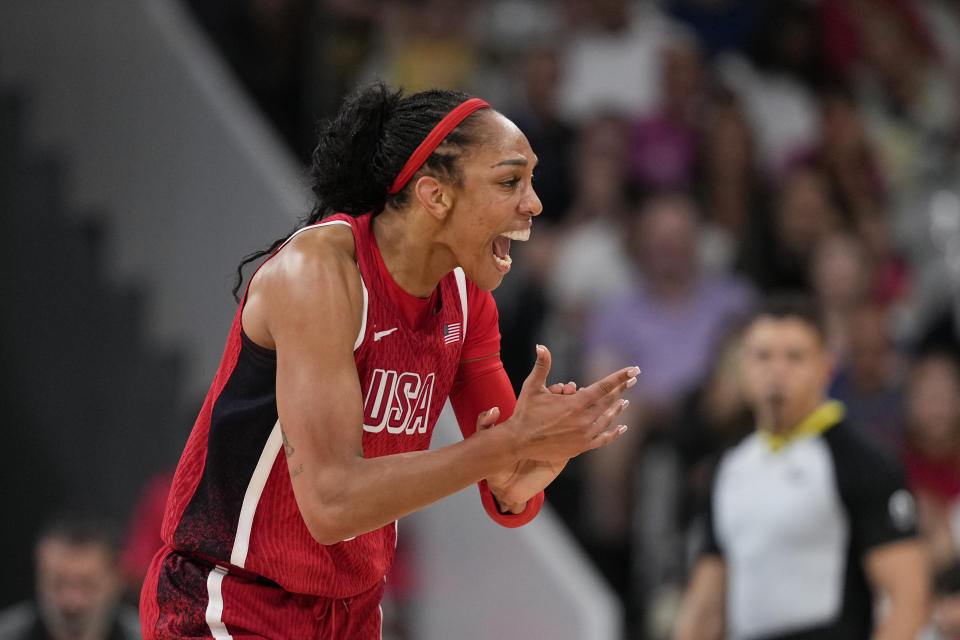 2024 Olympics schedule Aug. 7 A'ja Wilson and US women, Lin Yuting in