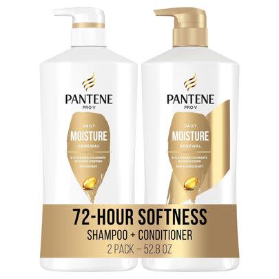 A Pantene Pro-V shampoo and conditioner set for 28% off