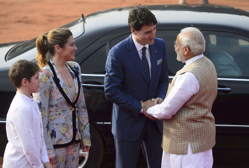 PHOTOS: Prime Minister Justin Trudeau tours India with his family