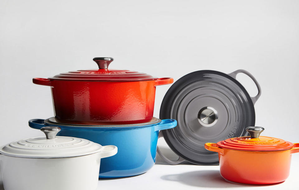 Elevate your kitchen—and your mood—with a Le Creuset classic. (Photo: Le Creuset)