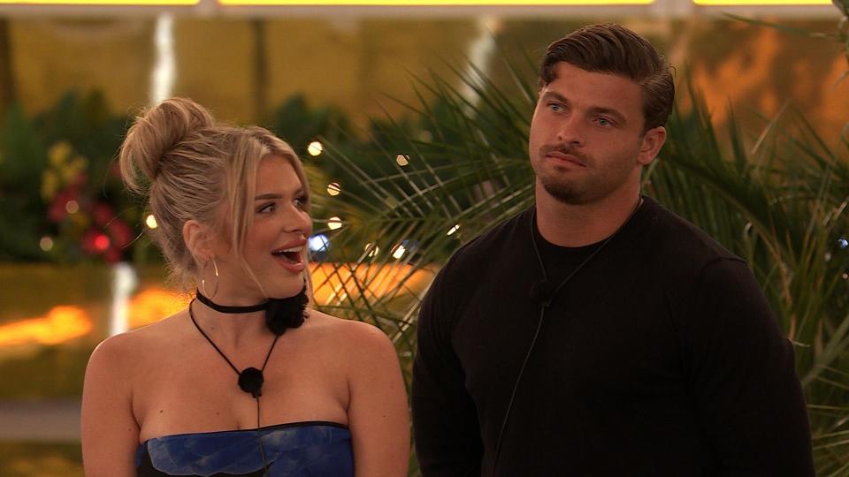 Liberty and Jake were partnered on Love Island. (ITV)