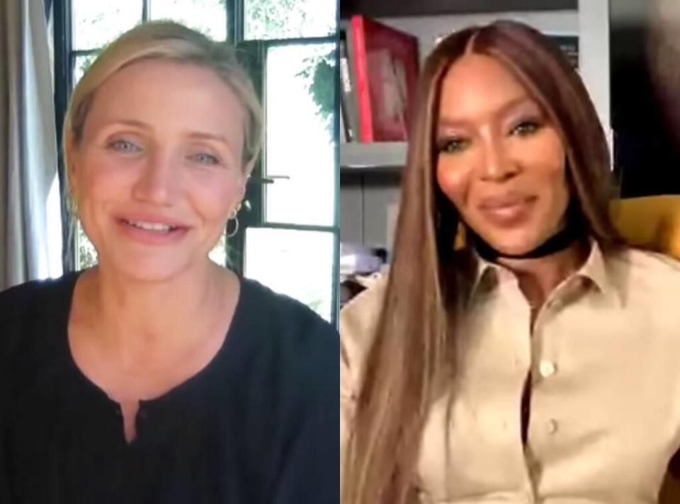 Cameron Diaz, Naomi Campbell, No Filter with Naomi