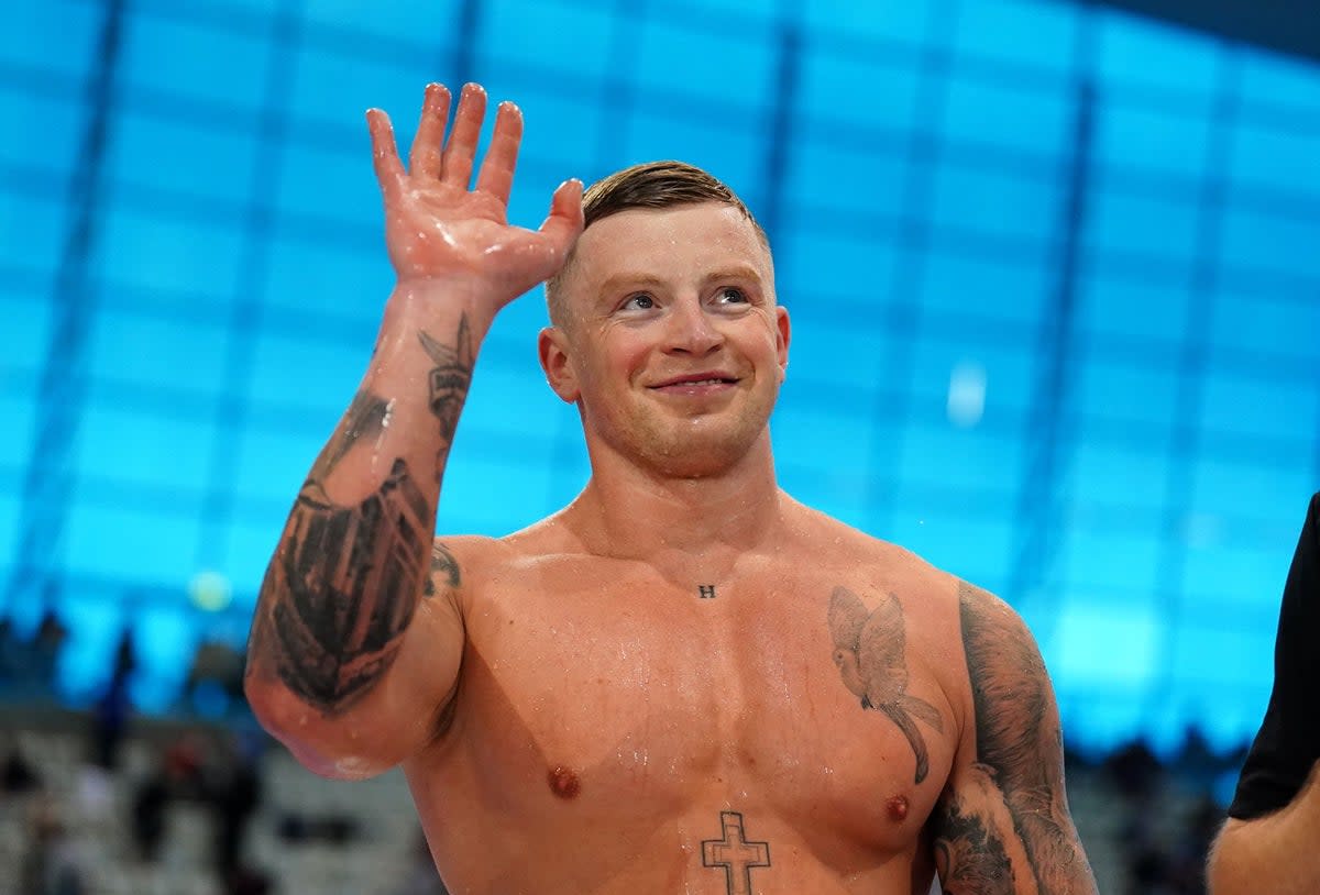 Three-peat: Adam Peaty ie eyeing a third straight Olympic title this summer (Zac Goodwin/PA Wire)