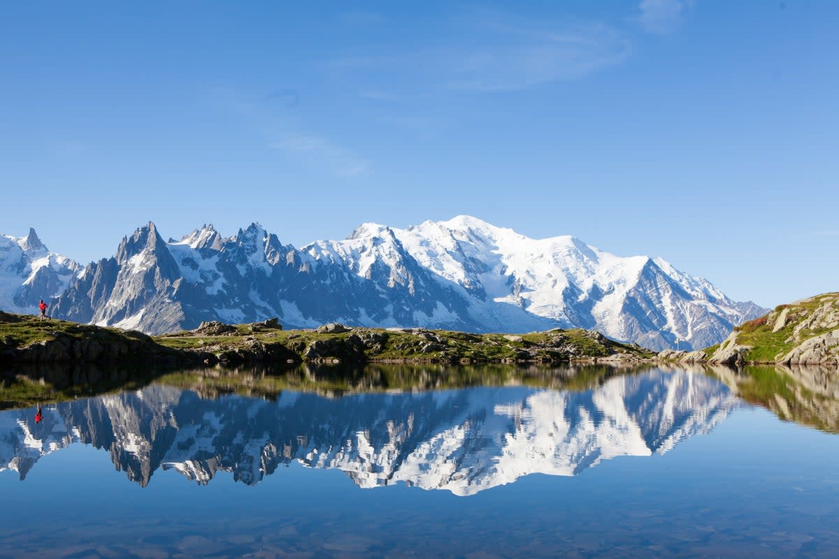 Chamonix and Mont Blanc are popular summer destinations in the Alps (Getty Images)