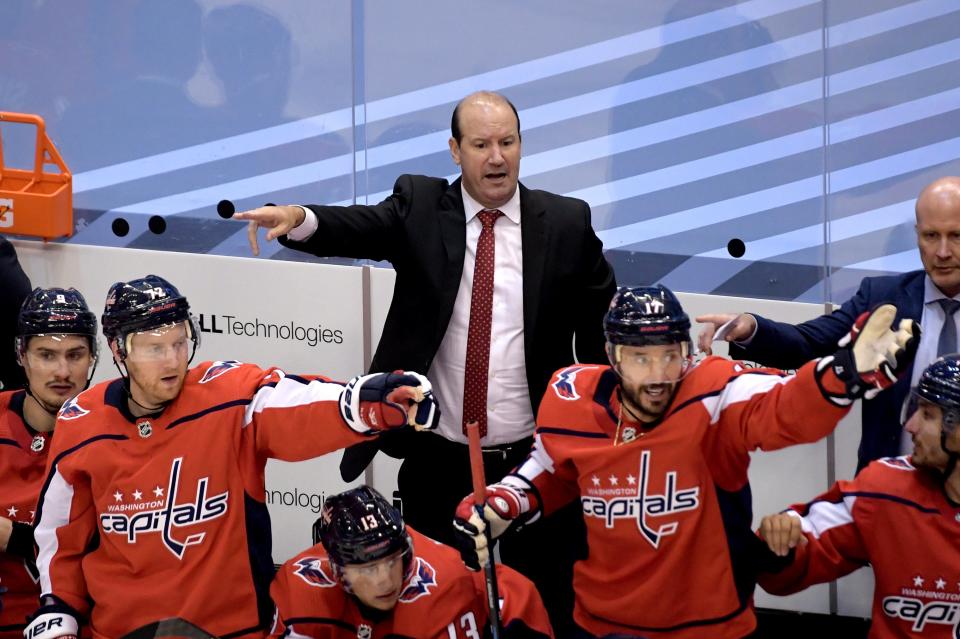 Washington Capitals head coach Todd Reirden is out after two seasons.