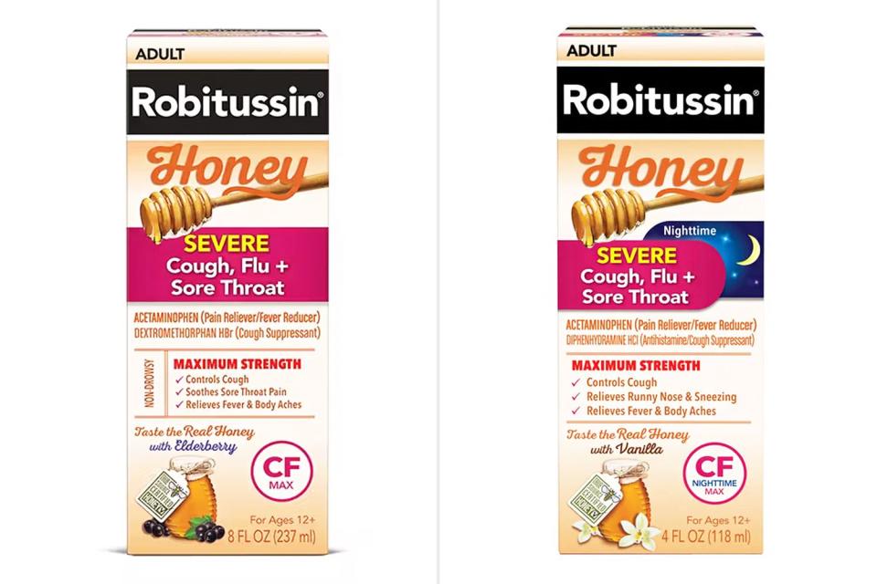 <p>Robitussin</p> Robitussin cough syrups