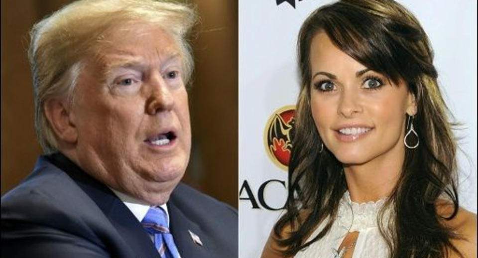 Donald Trump, Karen McDougal (Bilder: AFP)