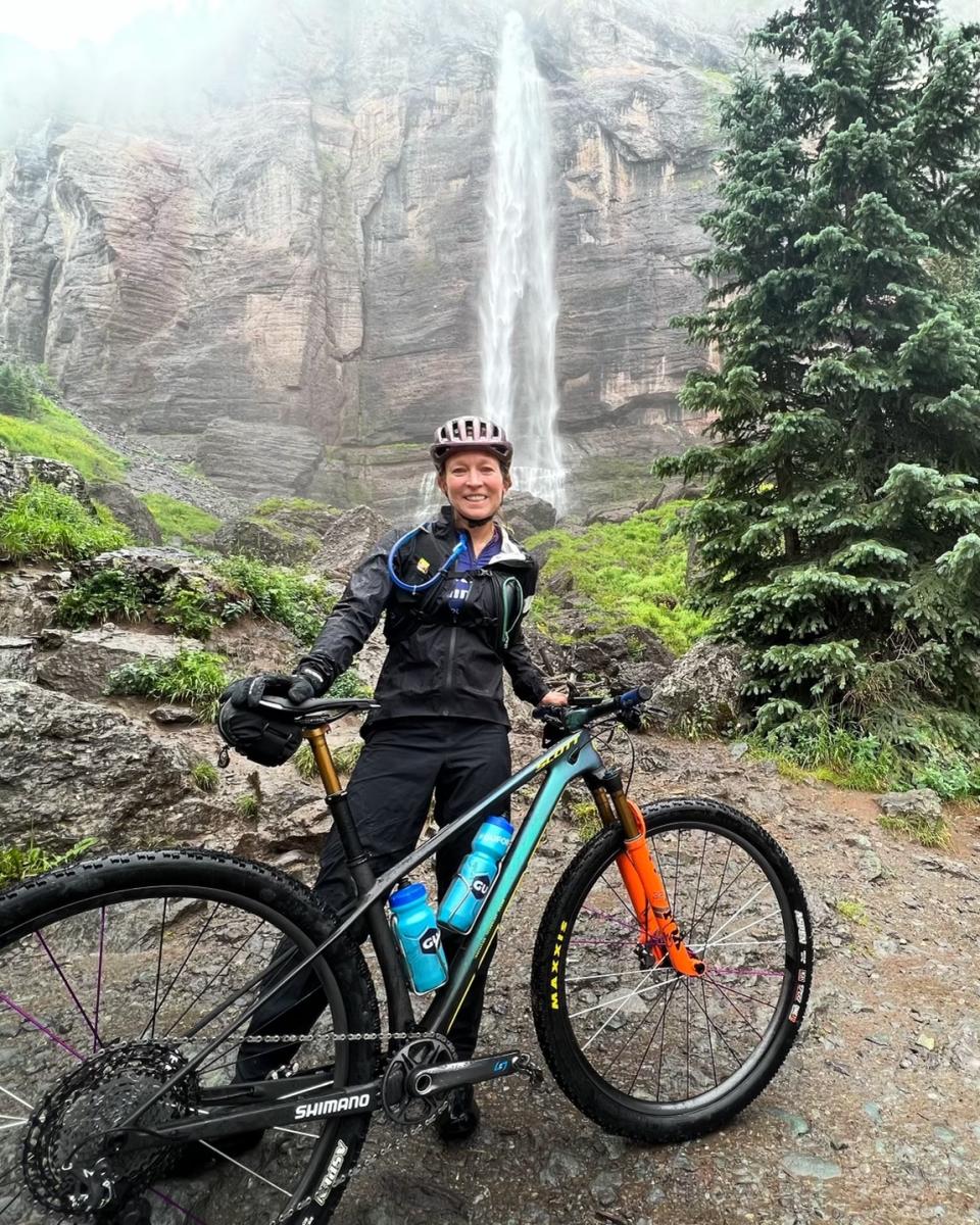 <span class="article__caption">Huck out for a rainy training ride in Telluride while Clemence races.</span>