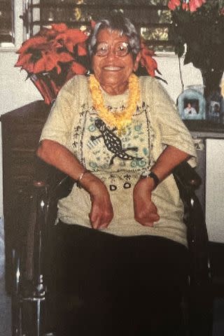 <p>Courtesy Lindamae Lawelawe</p> Nellie McCarthy, Lindamae Lawelawe's birth mother.