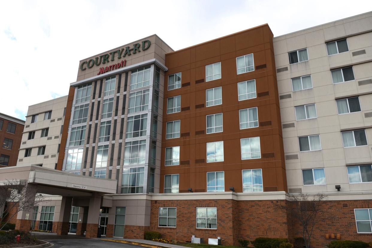 Courtyard Marriott at 250 Brookview Centre Way on Wednesday, Dec. 6, 2023.