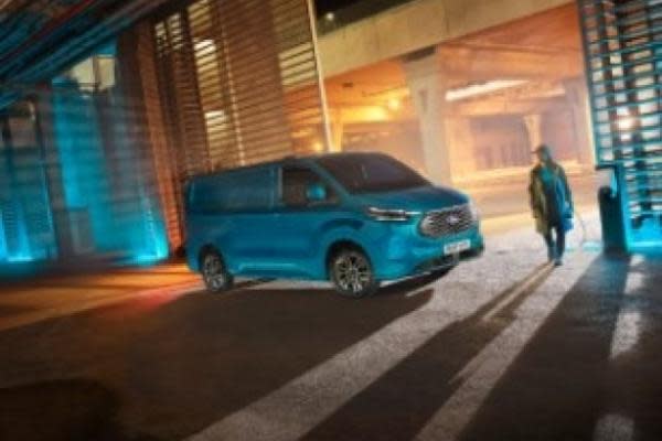 Ford Launches Electric Version Of E-Transit Custom In Europe