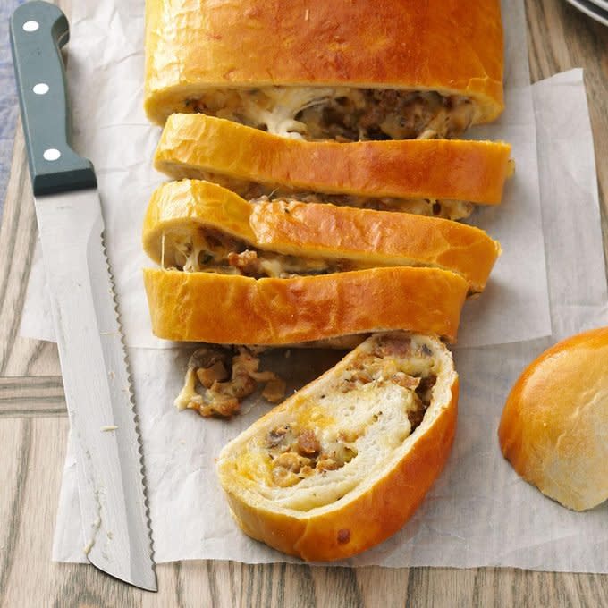 Breakfast Sausage Bread