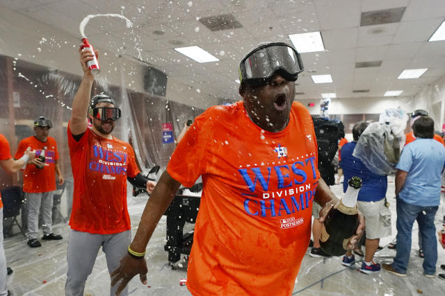 Astros beat Diamondbacks 8-1 to earn third straight AL West title - ABC News