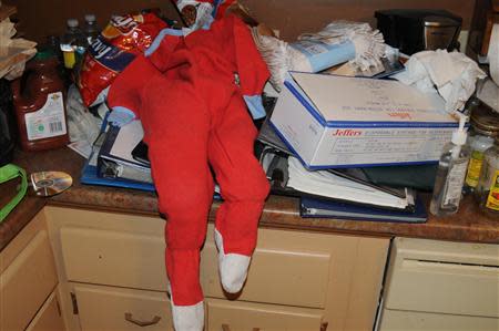 A set of child's pajamas and a box of syringes are shown in a July 27, 2012 handout released by the US Attorney's Office after a search warrant was executed at the Worcester, Massachusetts house of Geoffrey Portway, 40. REUTERS/US Attorney's Office/Handout