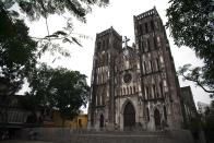 Saint Joseph Cathedral in Hanoi, Vietnam.