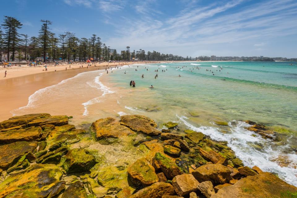 Surfers and sand-dwellers are welcome on Manly beach (Getty)