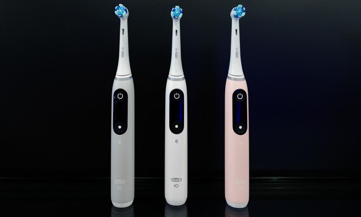 <span>One of the most egregious examples, said Which?, was Boots’s offer on an Oral-B iO7 electric toothbrush in May.</span><span>Photograph: Joan Cros/NurPhoto/Rex/Shutterstock</span>