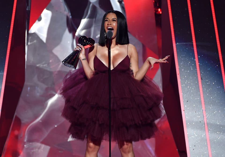 Rapper Cardi B has revealed she wants to run for president. Source: Getty