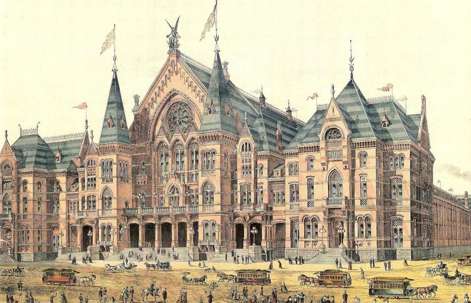 Cincinnati Music Hall opened in 1878.