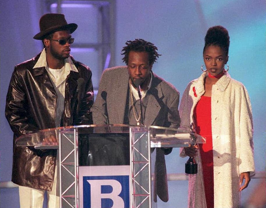 Les Fugees en 1997 aux Brit Awards - Fiona Hanson - Press Association - AFP