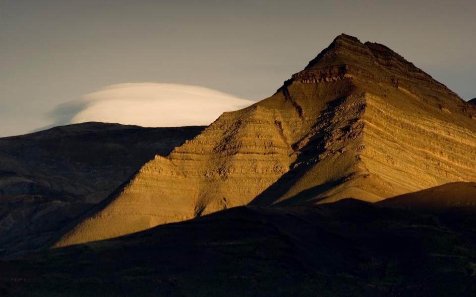 Cerro Sombrero, whose name in Spanish means 'hat hill'