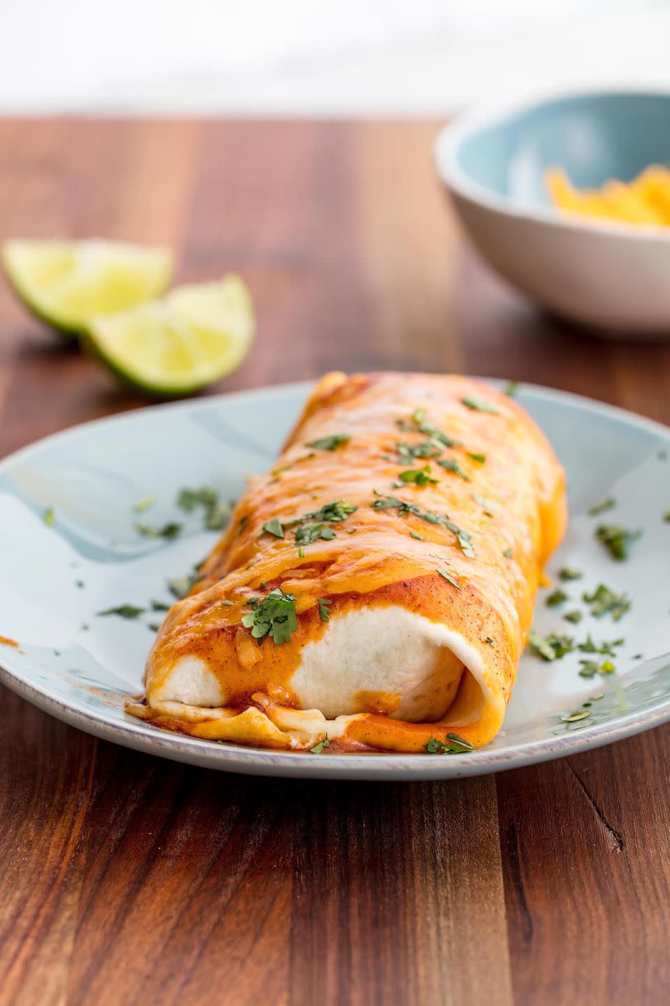 Cheesy Chicken Burritos