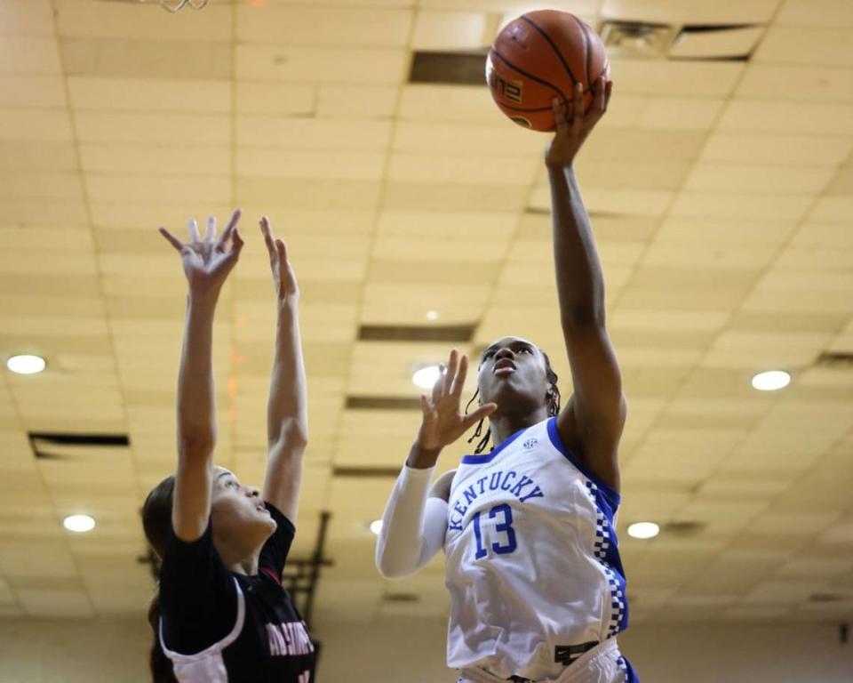 Ajae Petty recorded a double-double in the Wildcats’ first loss of the year, a 68-63 defeat to Austin Peay at Georgetown College.