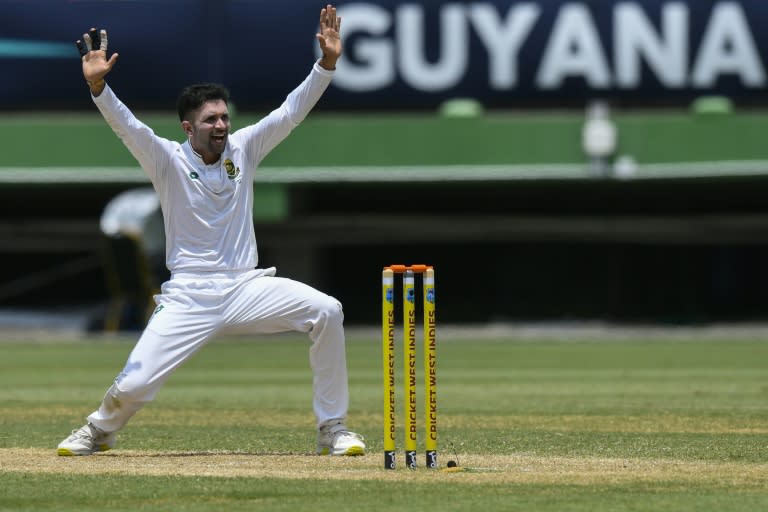 Man of the series: Keshav Maharaj of South Africa (Randy Brooks)