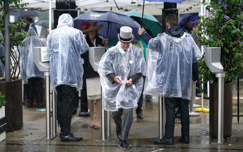 Royal Ascot 2021: Inspection at 12.45pm after torrential rain - PA