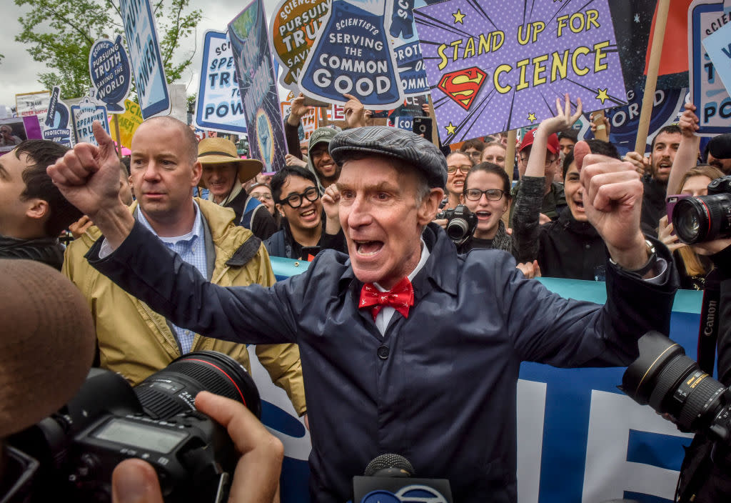 These celebs stood up for the planet at the March for Science