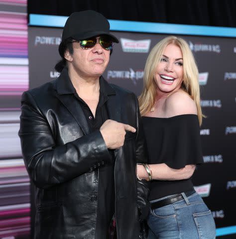 Rich Polk/Getty Gene Simmons and Shannon Tweed