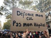 "Défonce mon cul, pas mon hôpital" (Crédit Yahoo)