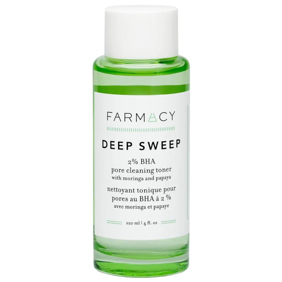 9) Deep Sweep 2% BHA Pore Cleaning Toner