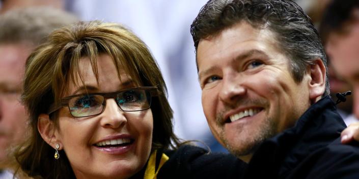 Sarah and Todd Palin