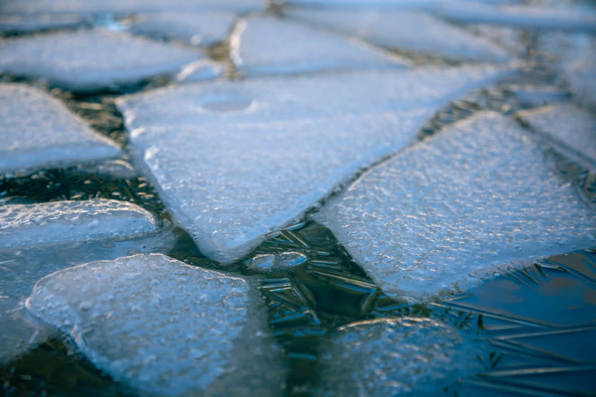 Ice as we know it contains molecules that have a regular pattern (Pexels)