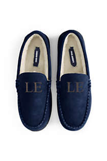 Lands' End Men's Suede Leather Moccasin