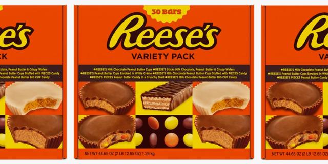 Hershey's Candy Bars: 30-Piece Variety Pack