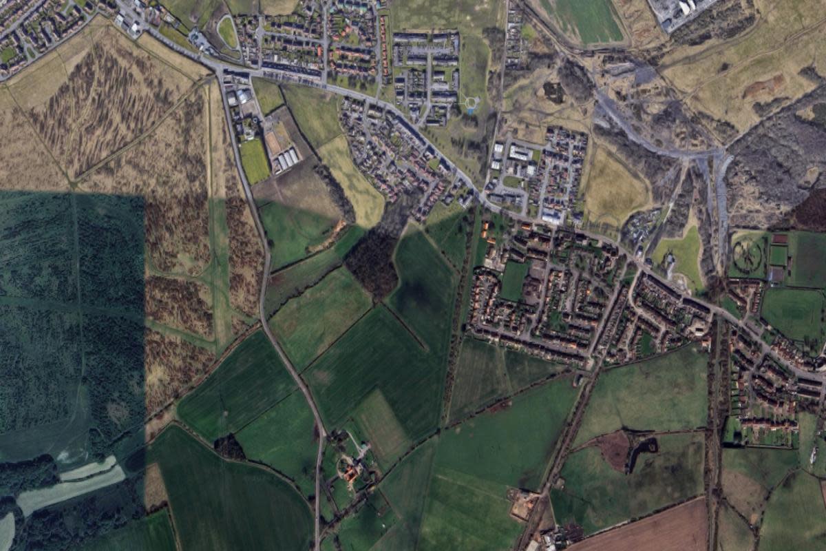 The land could soon be home to 52 affordable houses as plans have been submitted. <i>(Image: Google Maps)</i>