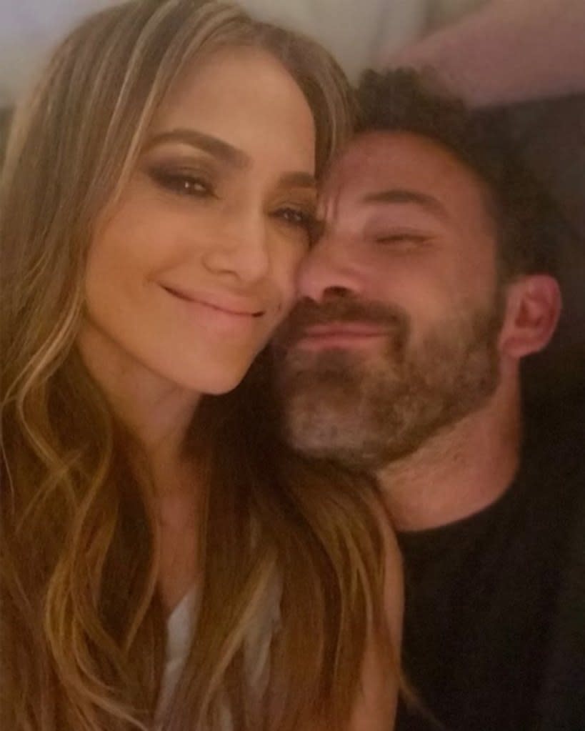 Jennifer Lopez and Ben Affleck got engaged for the second time in April 2022. Jennifer Lopez / Instagram