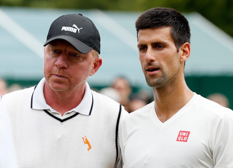 Boris Becker coached Novak Djokovic for three season from 2014 to 2016 (Jonathan Brady/PA) (PA Archive)