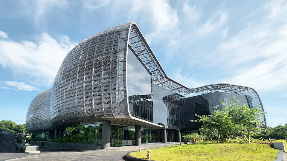 An office building in Indonesia.