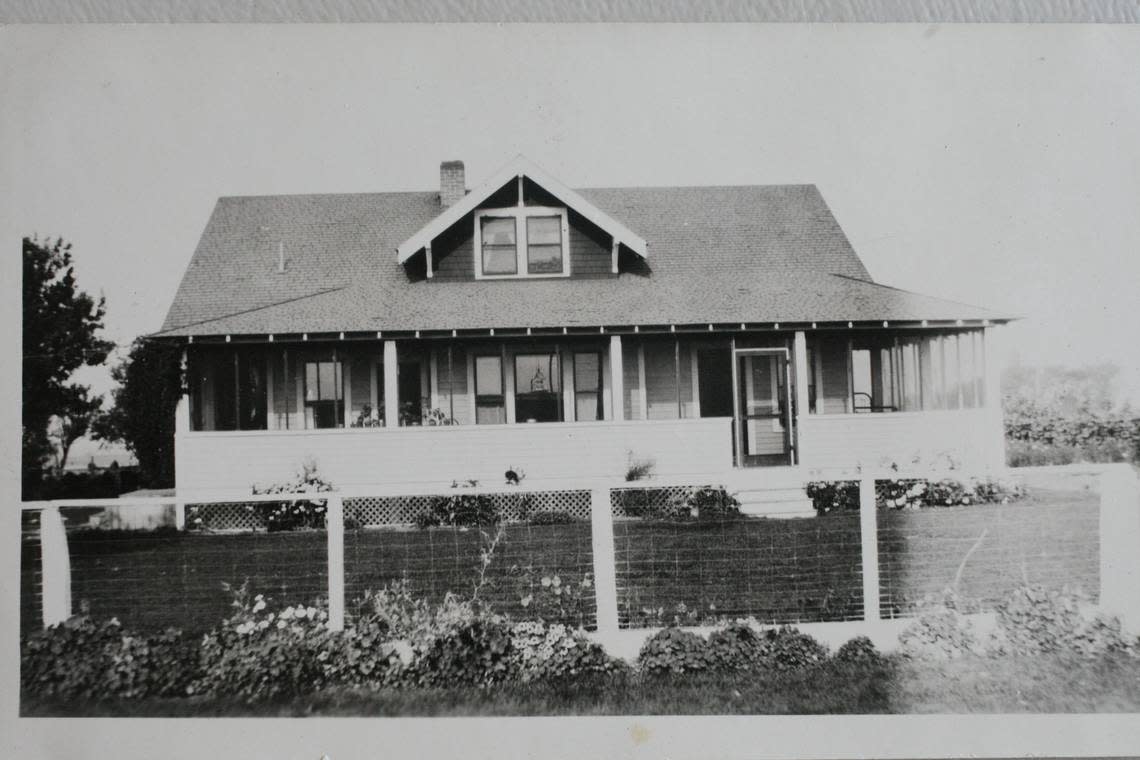 Historic photos from the Harris family farm.