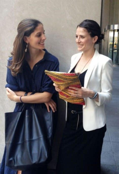 Left: Soraya Darabi; right: Maxine Bédat. 